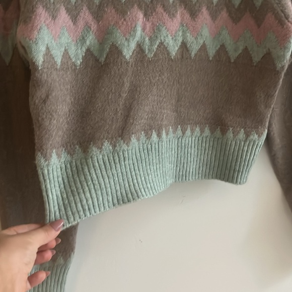 Zara zig zag winter sweater - Picture 5 of 7